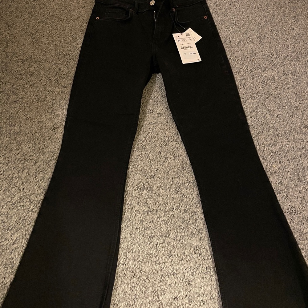 Black Zara denim